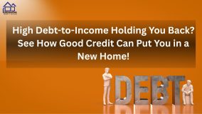 good credit but high debt-to-income ratio